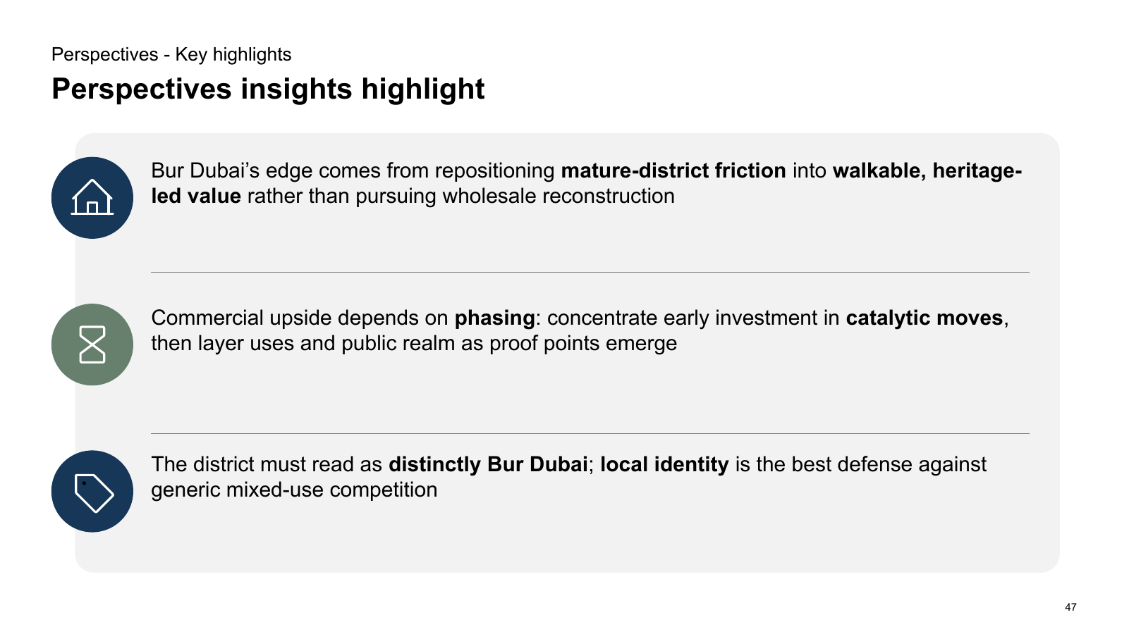 Sample Perspectives slide 47